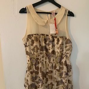 Printed mini dress